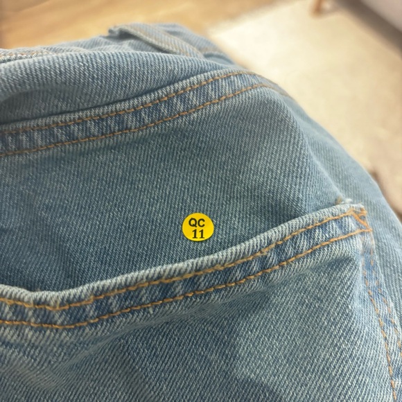 ASOS DESIGN Classic Rigid Jeans Light Stone Wash Blue Men’s 33”X34” NEW - Picture 8 of 8